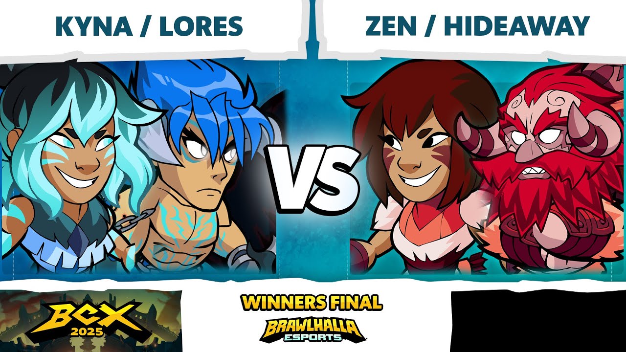 Kyna & Lores vs Zen & Hideaway - Winners Final - Brawlhalla World Championship 2025 - LAN 2v2