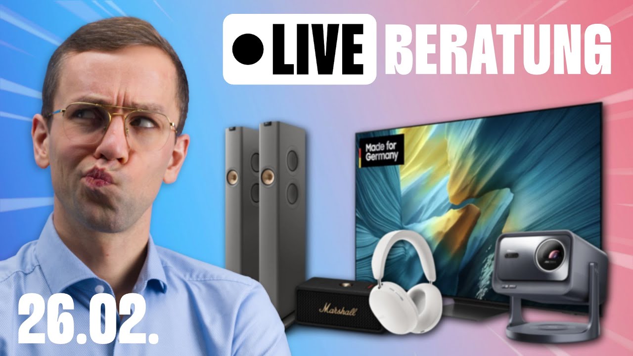 TV & HIFI Live-Beratung – Beste Deals für Fernseher, Soundbars, Kopfhörer & mehr!