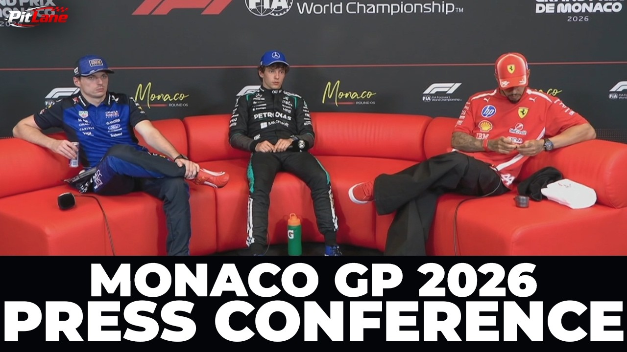 F1 Drivers Post Qualifying Press Conference | Monaco GP 2026 | Verstappen, Hamilton, Antonelli