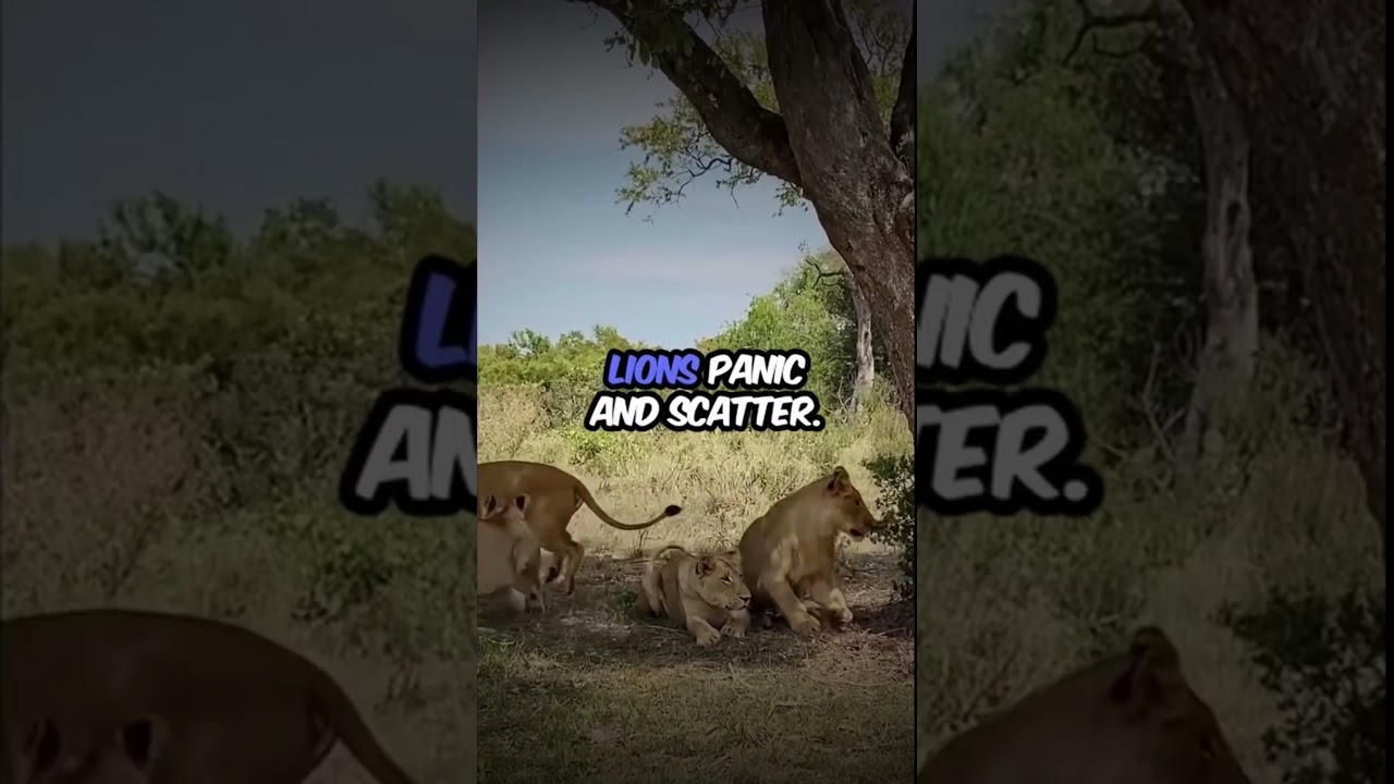 This Animal Tried to Ambush These Lions… 🦁