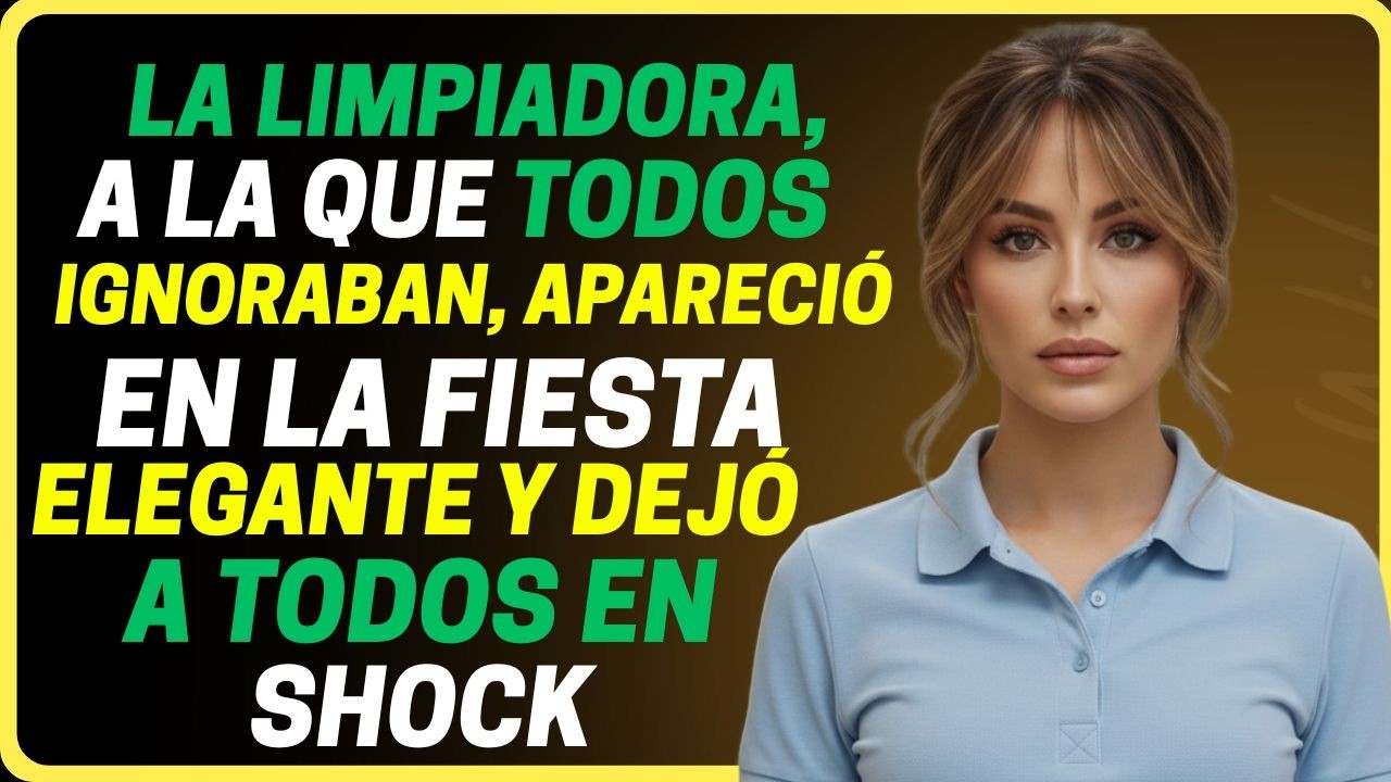 Una simple limpiadora llegó a la boda de los ricos y cambió sus vidas para siempre.