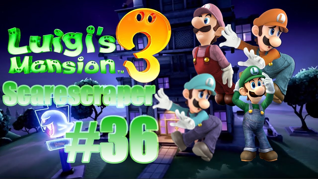 RETURNING TO 20-FLOOR SCARESCRAPER! - Luigi's Mansion 3 - Scarescraper (Part 36) | [LSF]Chaz