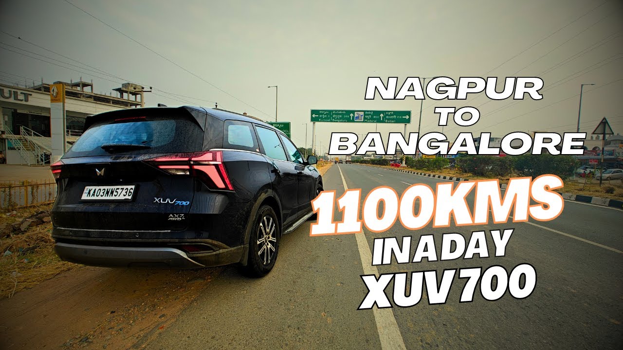 Rajasthan Series EP 15 | Nagpur to Bangalore | 1100KMS IN 16hrs | NH44 #roadtrip #rajasthan #xuv700