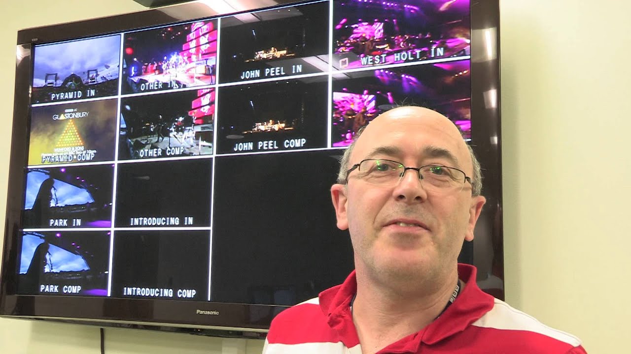 Stagebox IP Camera Back for HD broadcast production technology at Glastonbury - VidOvation