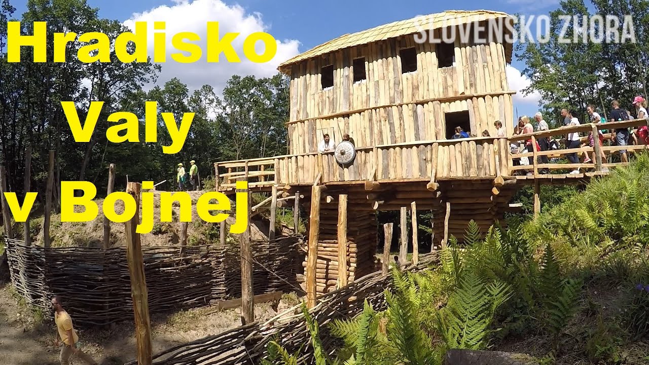 Hradisko Valy Bojná - Slovanské hradisko Bojná - Valy