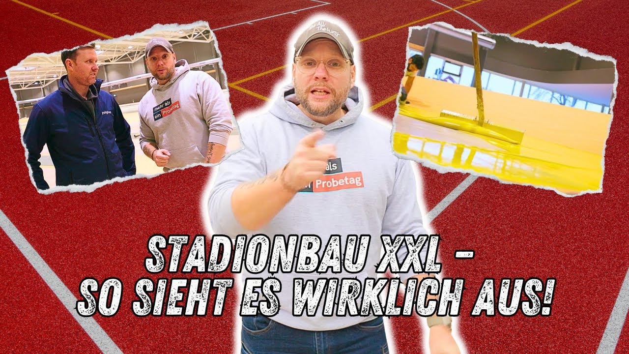 Stadionbau mit Polytan – So wird ein Mega-Projekt geplant!