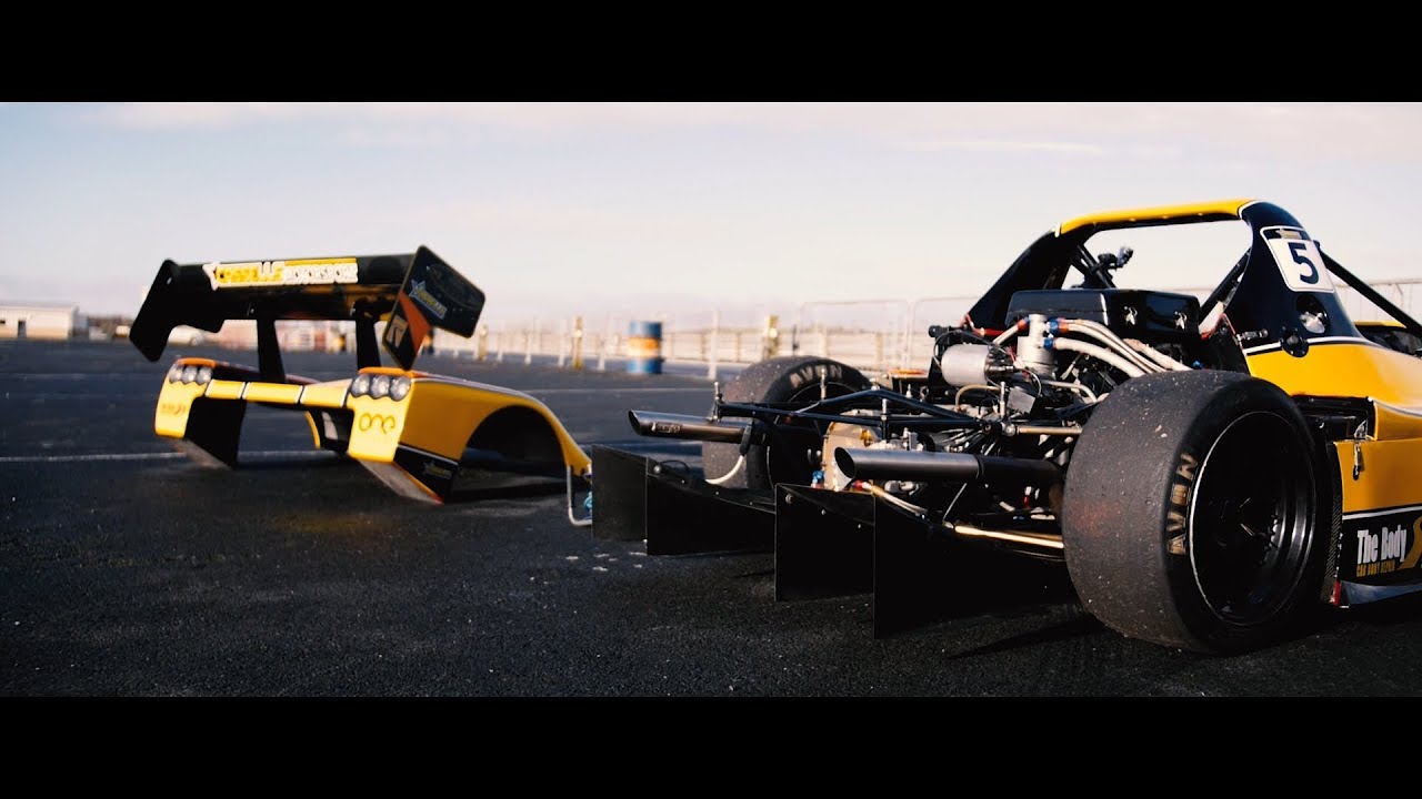 Cassels Motorsport Radical SR8 test at Kirkistown Racing Circuit