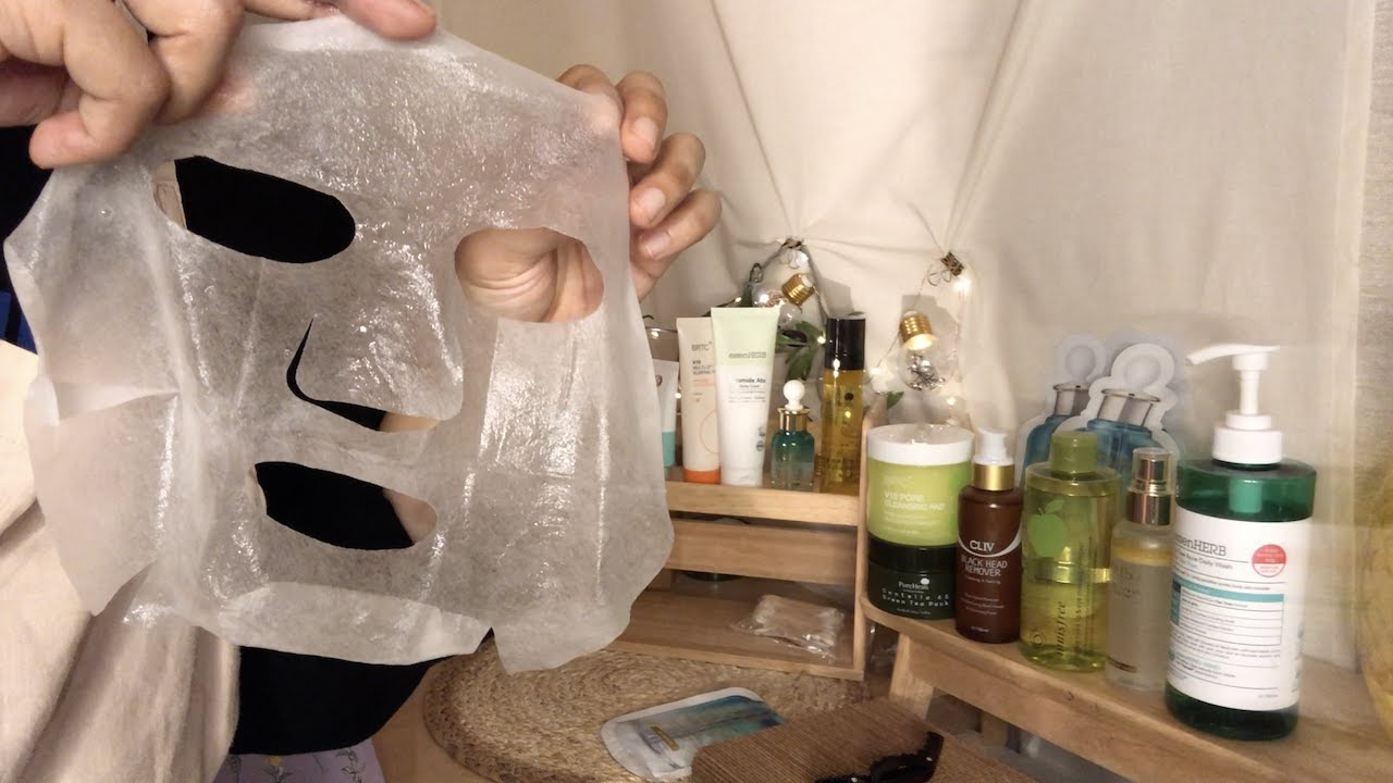 ASMR| (SUB) 건조한 피부 촉촉한 수분 스킨케어 상황극/ skincare Shop RP