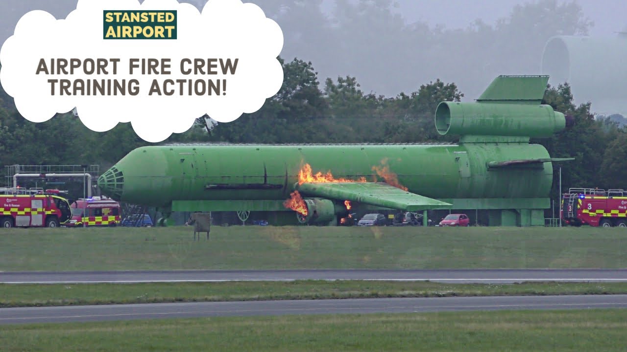 Stansted Fire Crew Training Action!