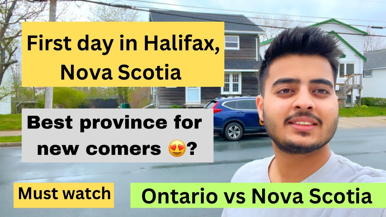 My first day in Halifax, Nova Scotia | Canada student life vlogs | Ontario vs Nova Scotia