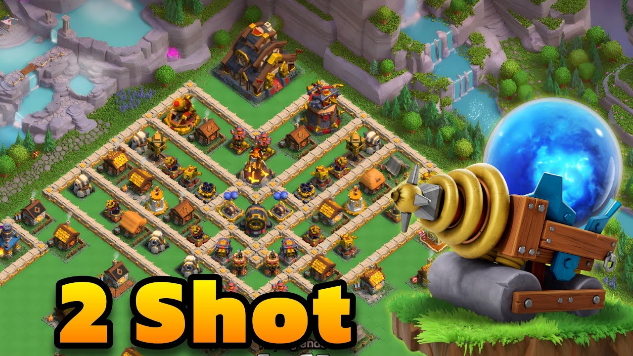 2 Shot Capital Peak | Best Clan Capital Attack Strategy | High Level Capital Attack