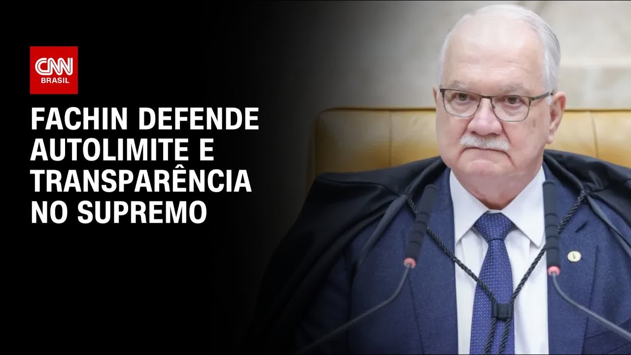 Fachin: Se STF não se autolimitar, poderá haver limitação de poder externo | LIVE CNN