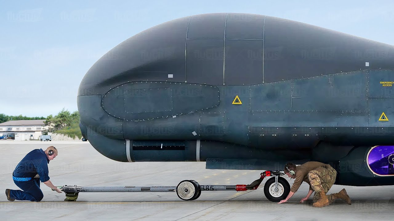 How US Air Force Prepares its Gigantic Spy Drones Before Dangerous Mission