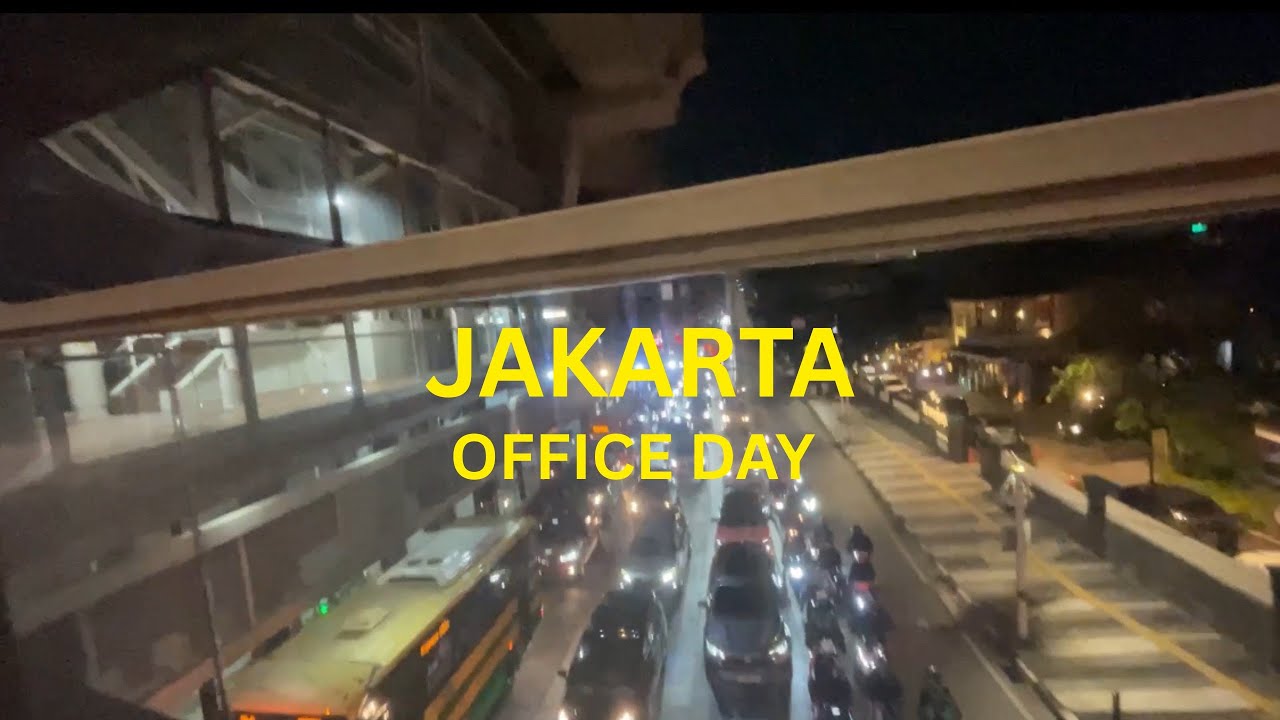 JAKARTA WALKING TOUR IN THE NIGHT : RUSH OUR IN HALTE CSW 