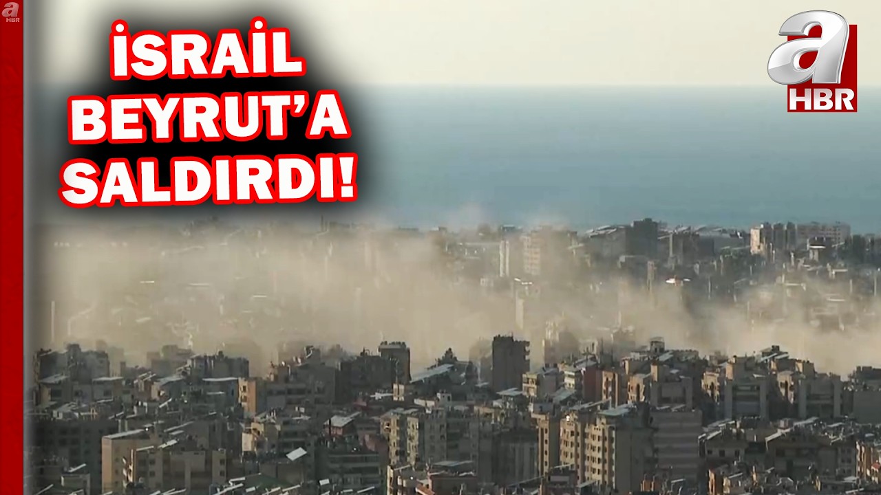 İsrail, Beyrut'u işte böyle vurdu! | A Haber