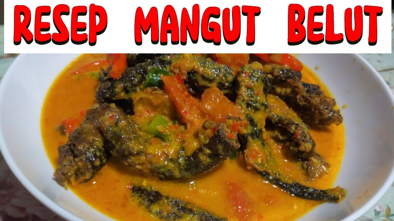 Resep Mangut Belut
