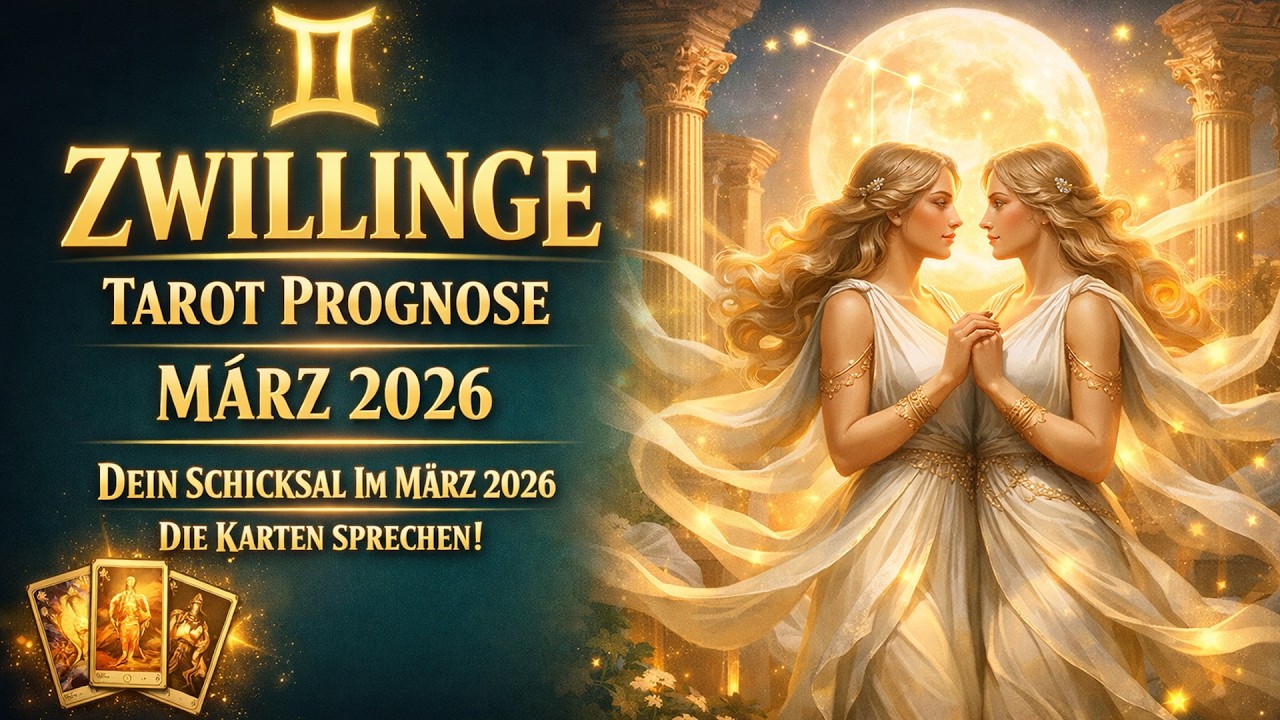 🌟ZWILLINGE ♊ Tarot März 2026: Deine Prognose für Durchbrüche & neue Chancen! 🚀🌟