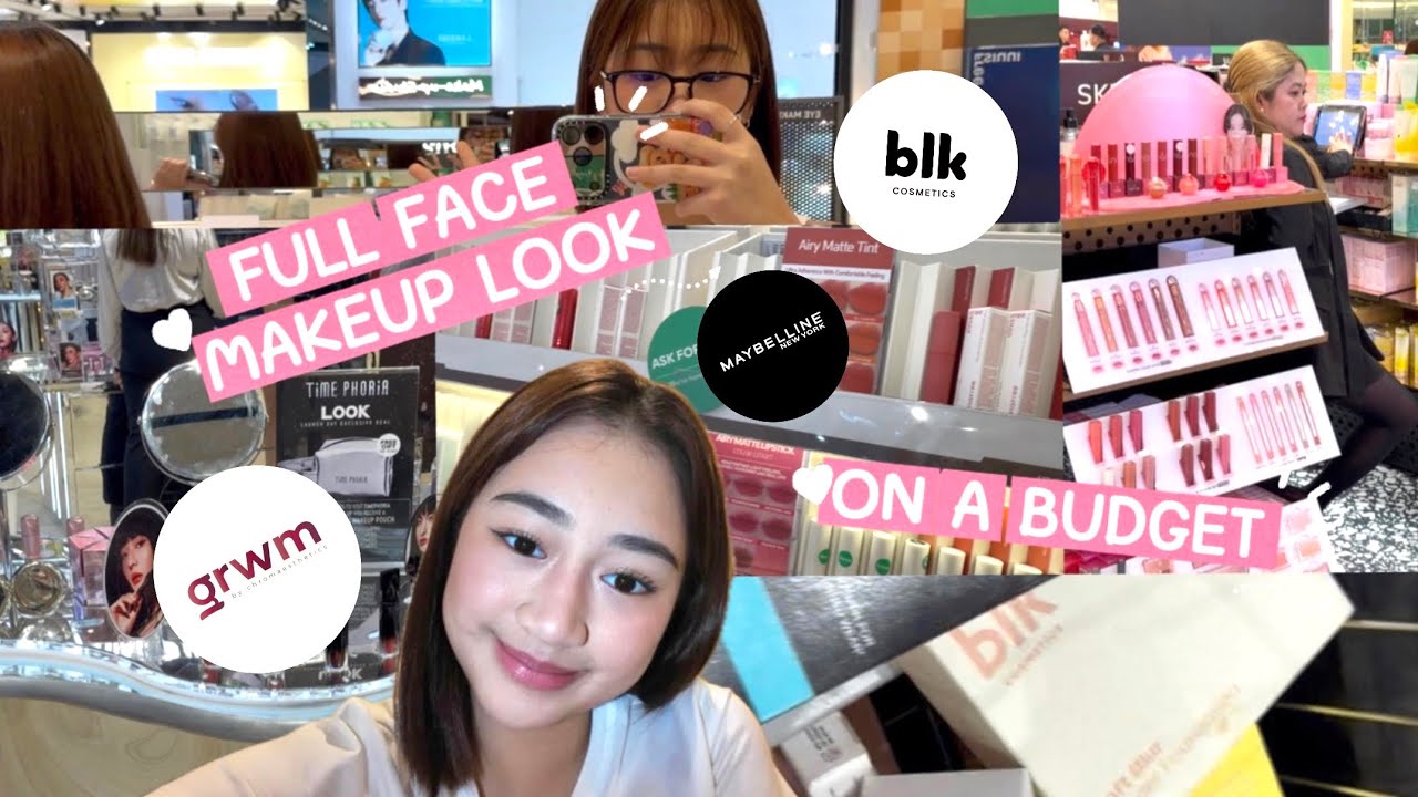 I tried doing a full glam on a BUDGET | Karyl Ko