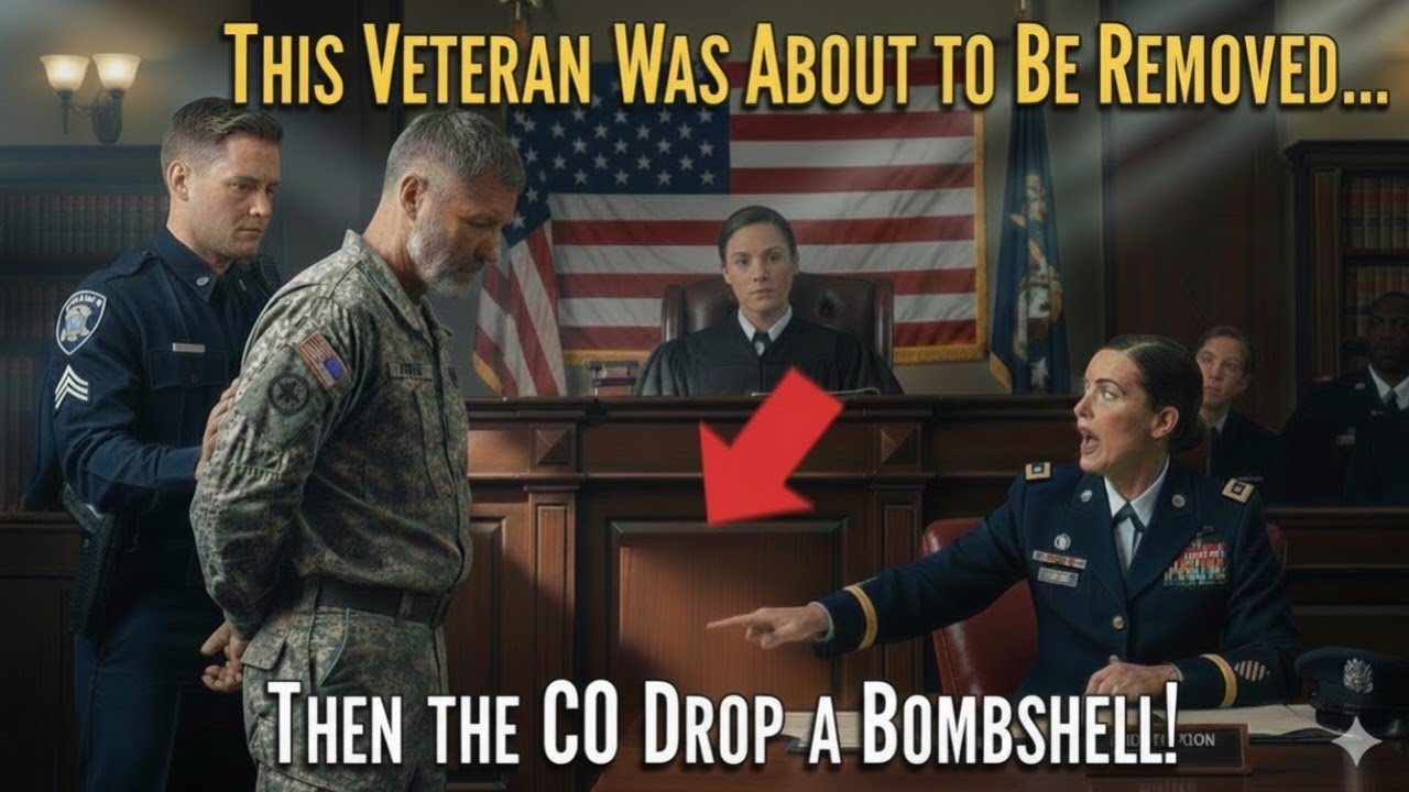 Veteran Almost Removed from Ceremony — Then the Commanding Officer Stopped Everything!”