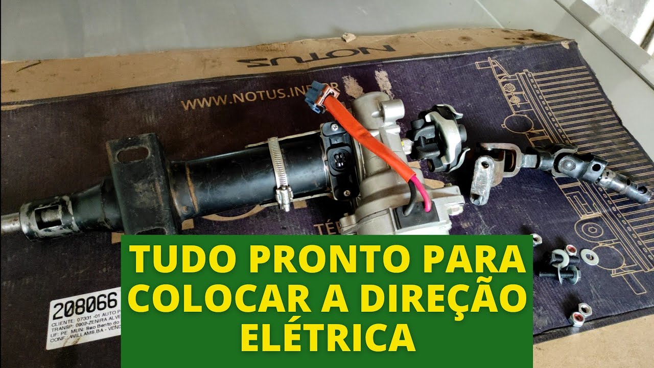 DIREÇÃO ELÉTRICA PRONTA PARA A PAMPA 92