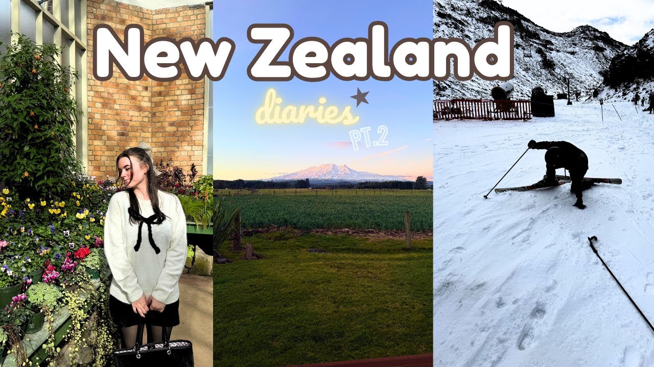 New Zealand Diaries ❄️ Pt. 2 — Auckland, Hobbiton & Skiing
