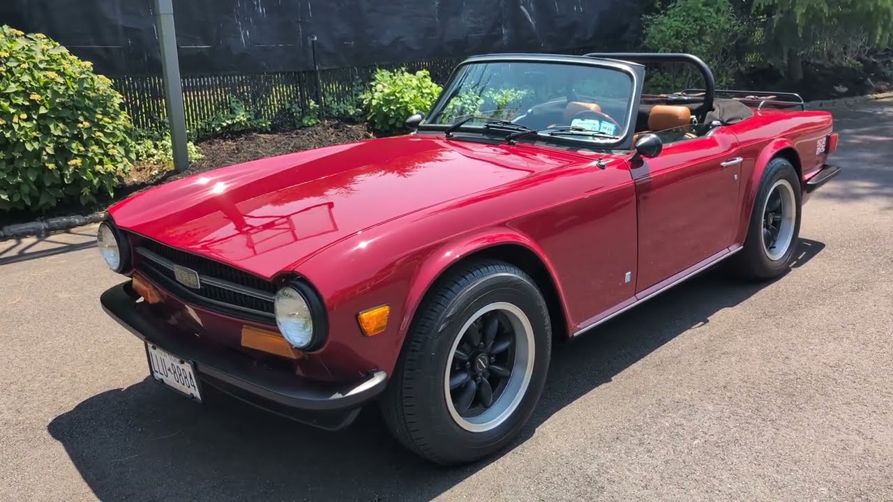 Fantastic 1974 Triumph TR6 For Sale~2.5L w/ Ported Head~4 Spd~Tri Webers~Freshly Resto w/ 20 Miles!