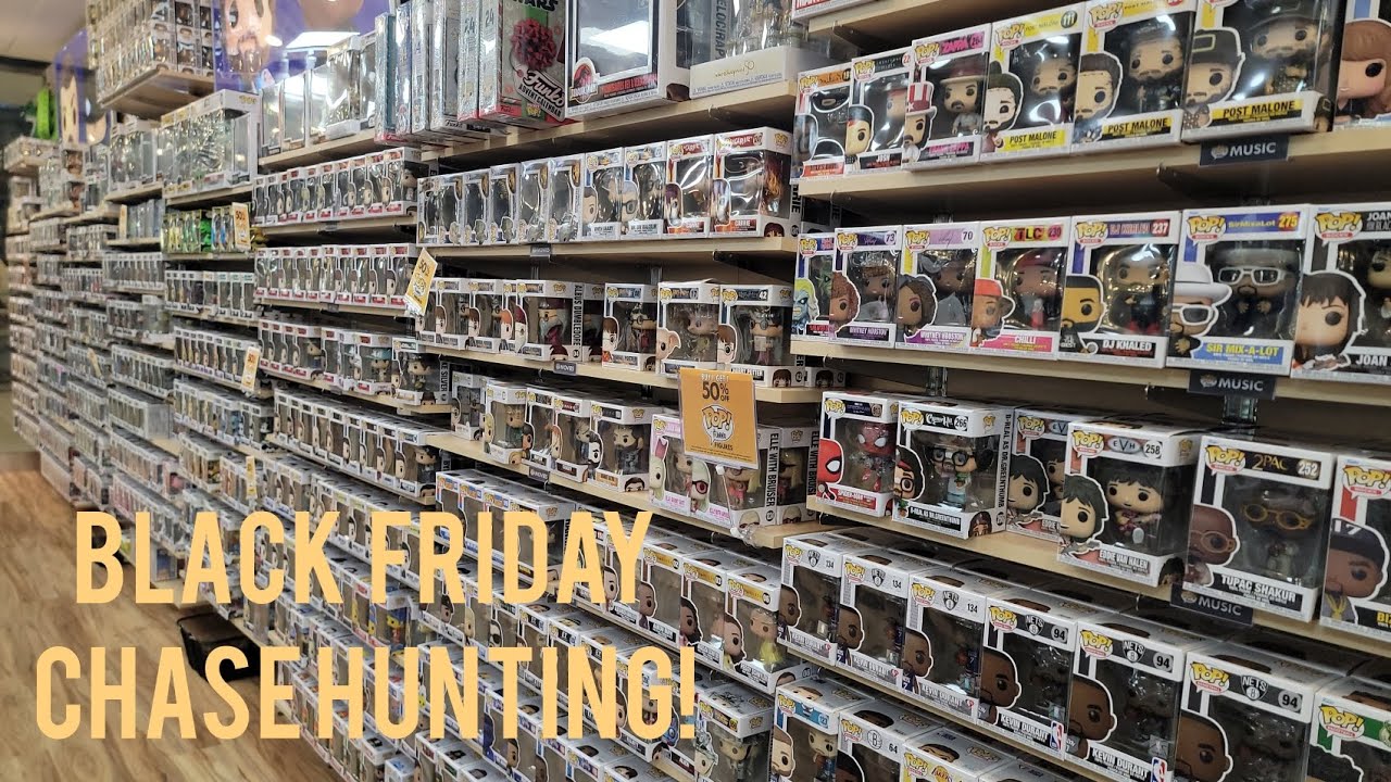 Black Friday Chase Funko Pop Hunting at Five Below & The BIGGEST MALL in the United States!