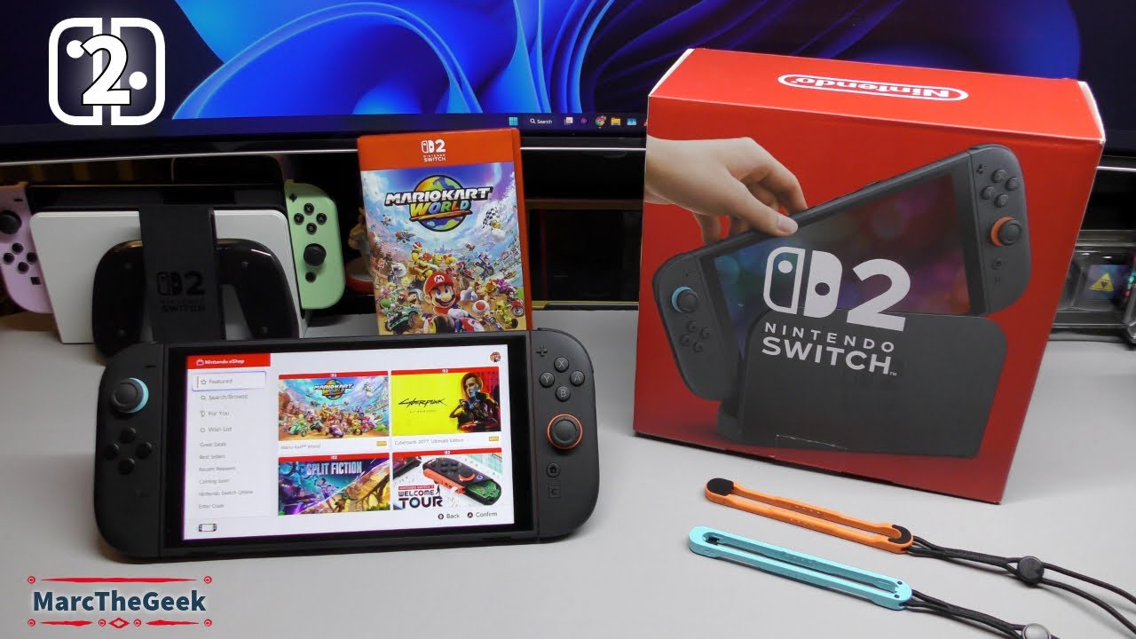 Nintendo Switch 2 Unboxing, Initial Setup & First Impressions!