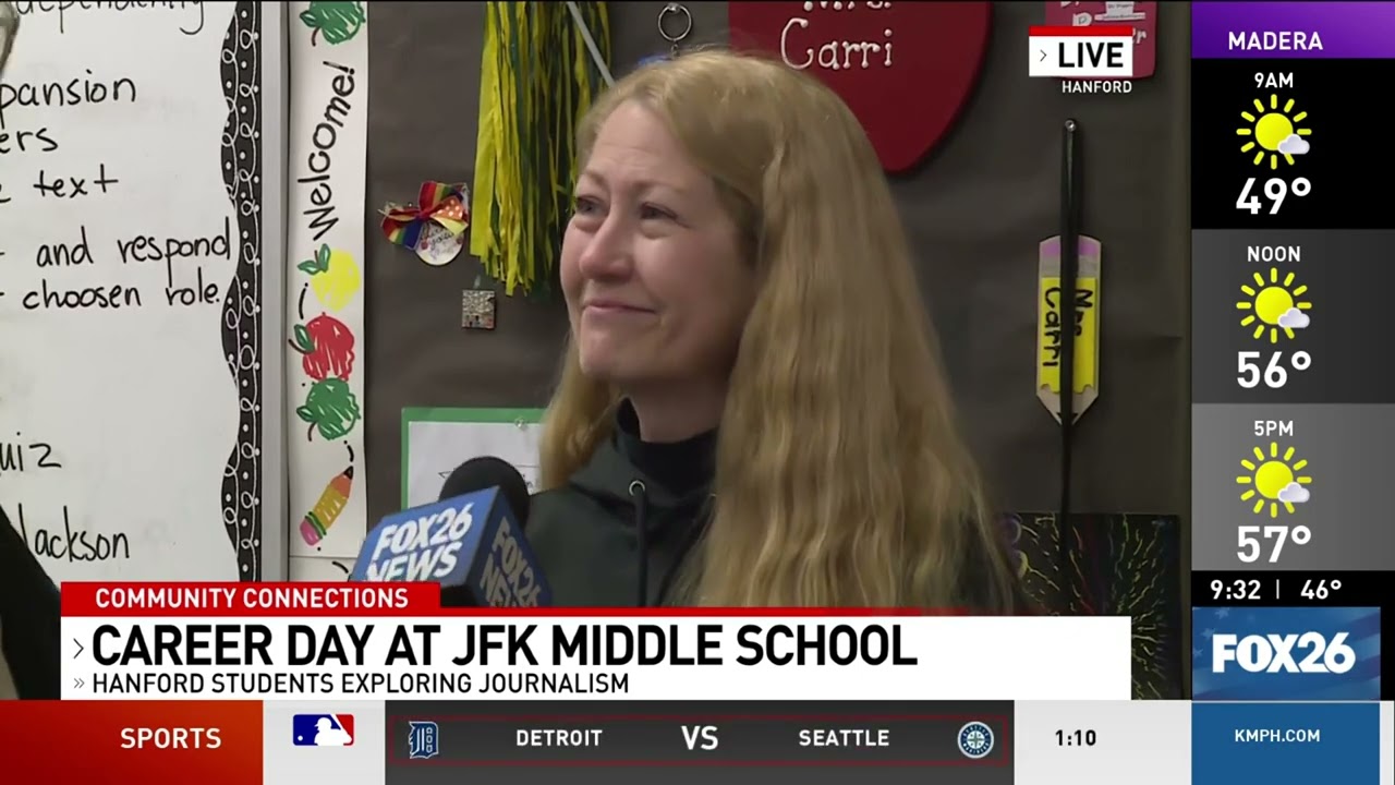 Hanford Students Learn About Journalism
