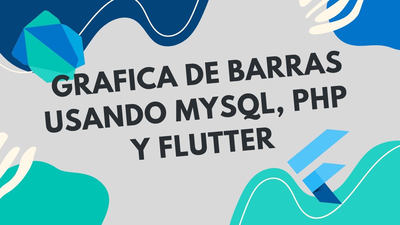 Genera Gráficas de Barras en Flutter Usando PHP y MySQL