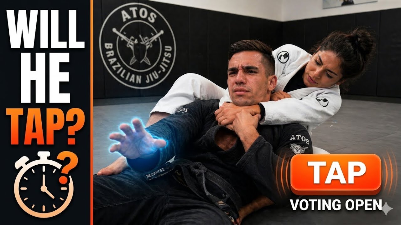 She Makes Him Tap! Female Jiu Jitsu Power Move