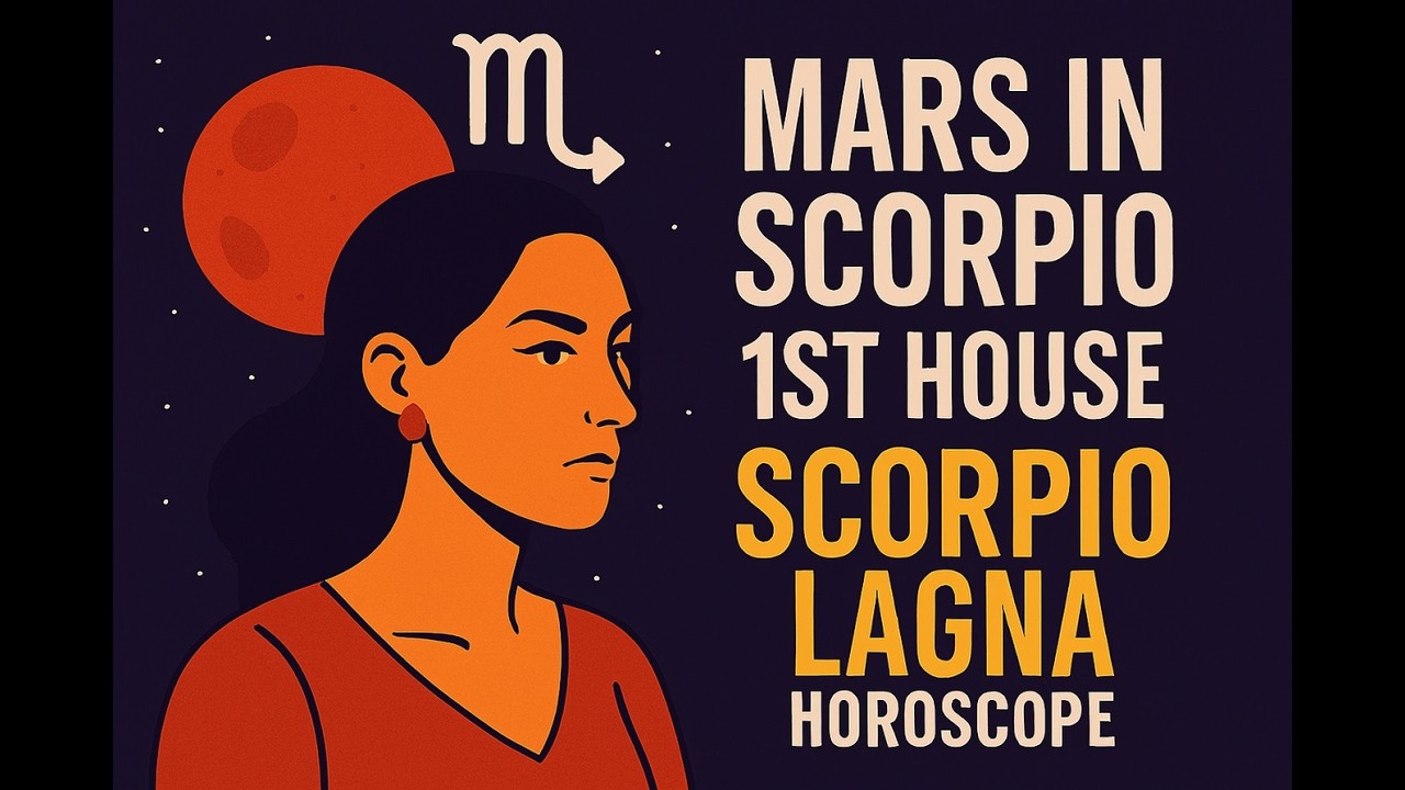 Mars in Scorpio Ascendant: Magnetic Charm & Relationship Storms