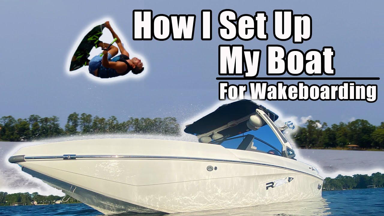 How To: Boat Setup for Wakeboarding - Tige 23RZX