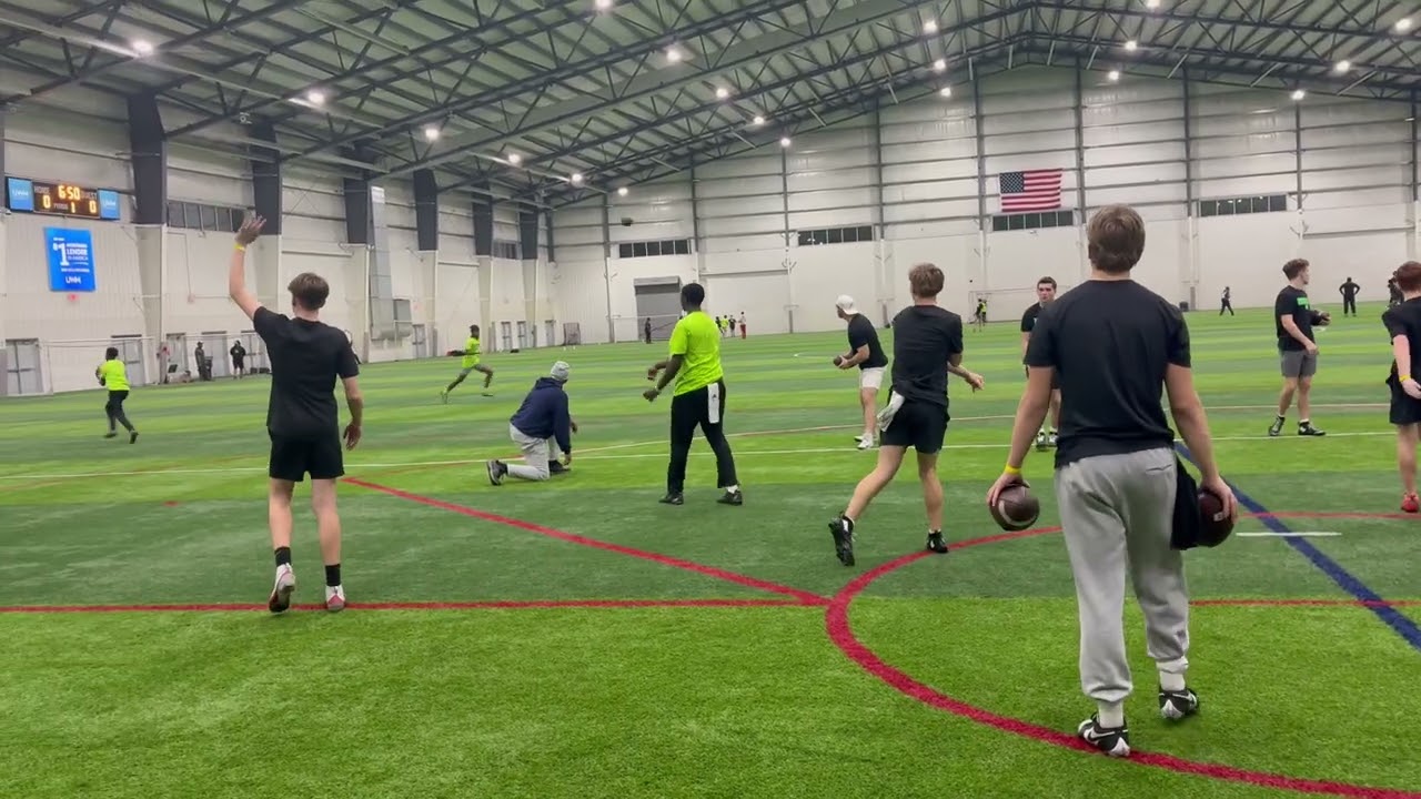 QB work at Rising Stars Training - James Torain III 6'2
