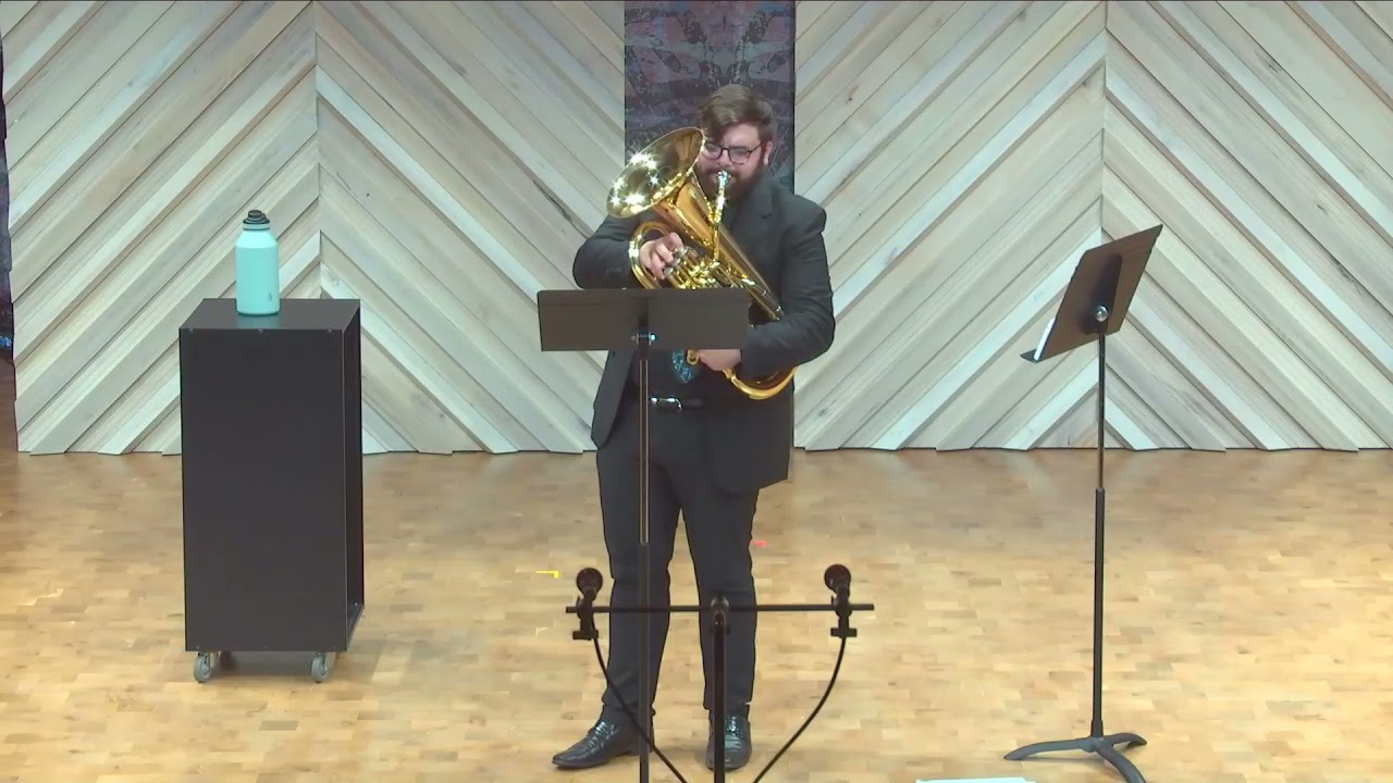Clinard Sonata, Benjamin Vaganov, euphonium