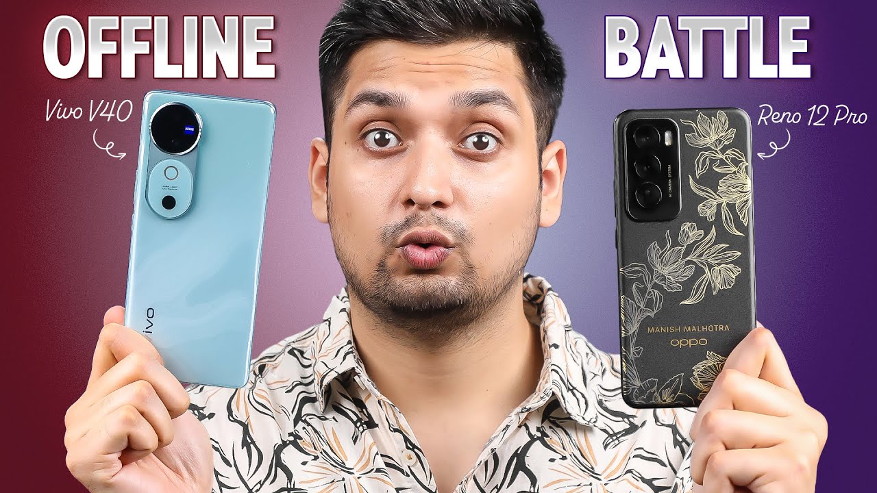 OPPO Reno 12 Pro vs Vivo V40 Detailed Comparison - Which One Wins??