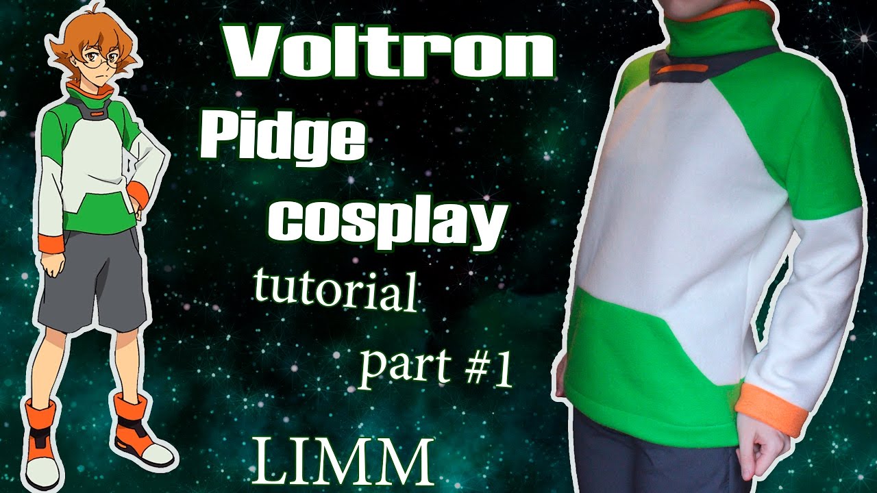 COSPLAY TUTORIAL Pidge costume (Voltron: Legendary Defender) part 1