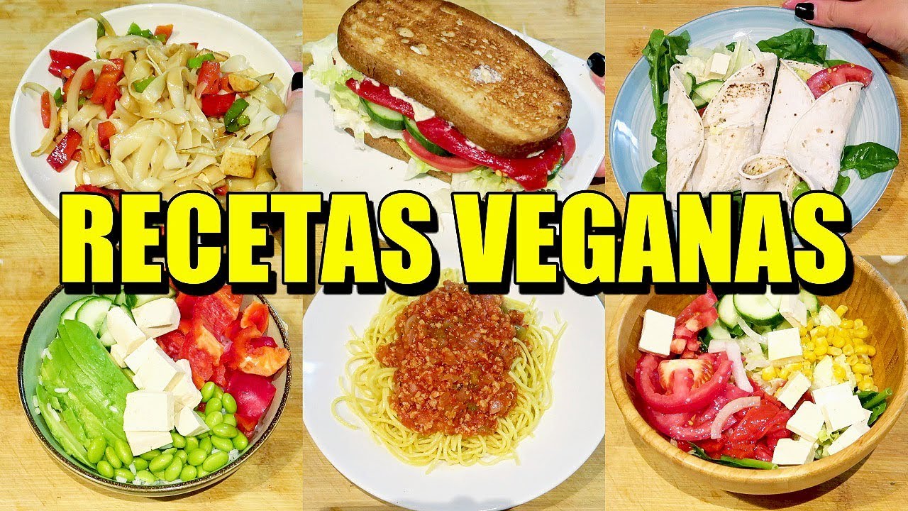 8 RECETAS VEGANAS SÚPER FÁCILES para ESTUDIANTES · DearDiaryBlog