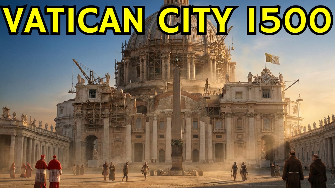 I Rebuilt 1500s Vatican City in AI — Where Popes Poisoned Popes