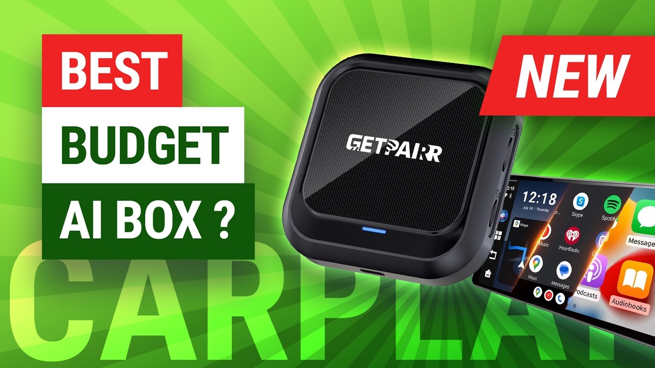 Обзор GetPairr AI Box 2.0 | Протестировано Android 13 CarPlay и Android Auto адаптер
