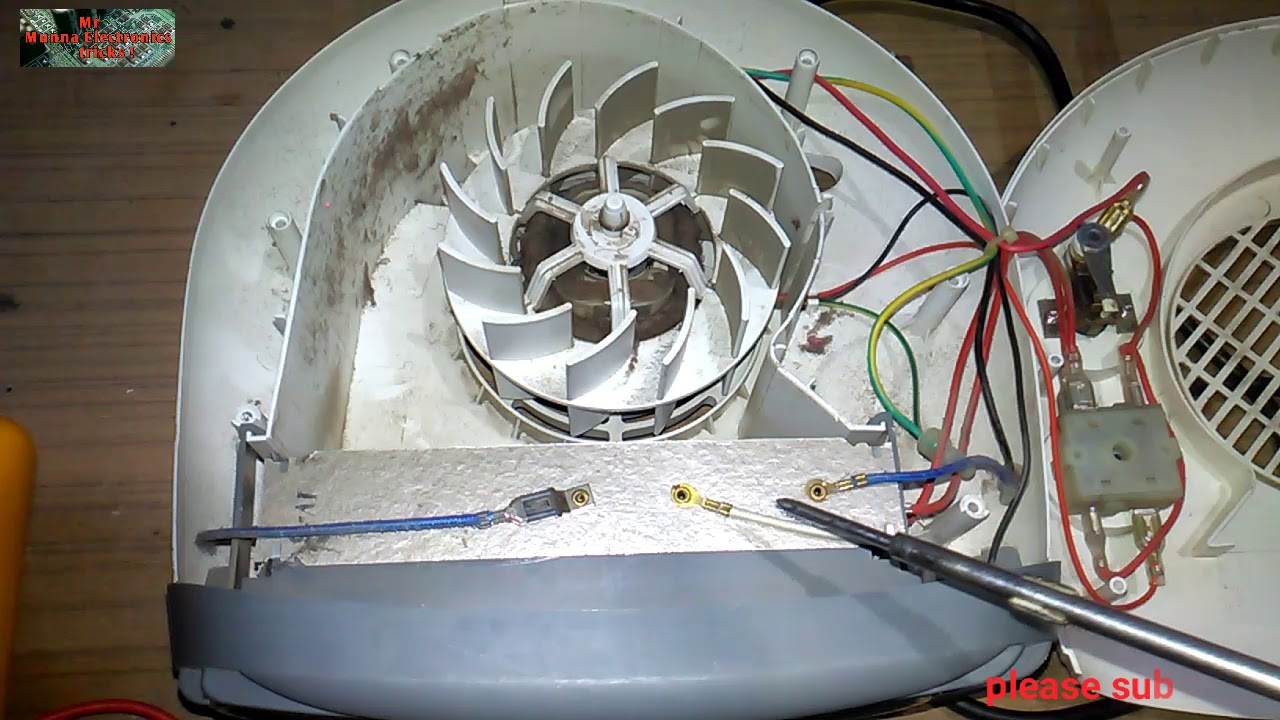ORPAT room heater repair in Hindi## Model 1260 repair very easy.