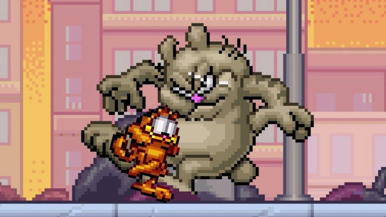 Garfield and His Nine Lives (GBA) All Bosses (No Damage, Hard)