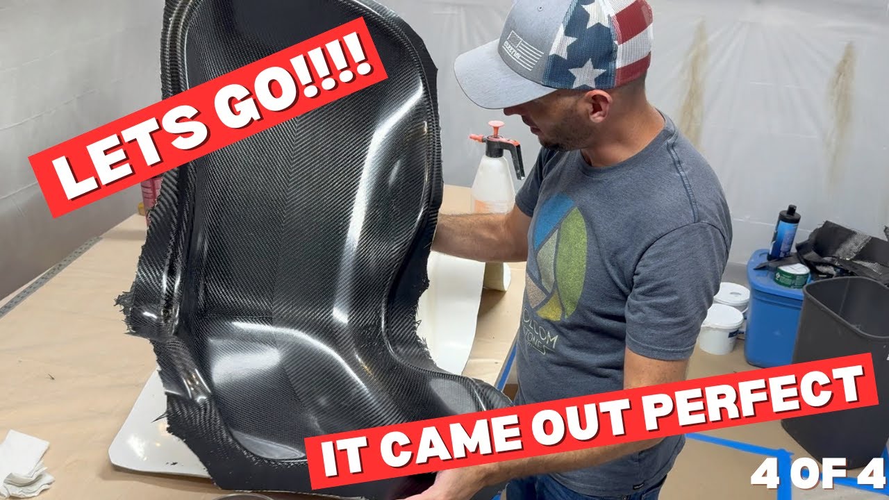 First Ever Carbon Part PERFECT!! (4 of 4) | Basement Kit Helicopter Build Ep .5
