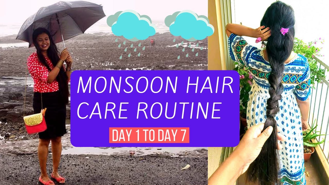 MY MONSOON HAIR CARE Routine(Mon to Sun) | मानसून में बालों को हैल्थी रखने के लिए 10 बेहतरीन टिप्स