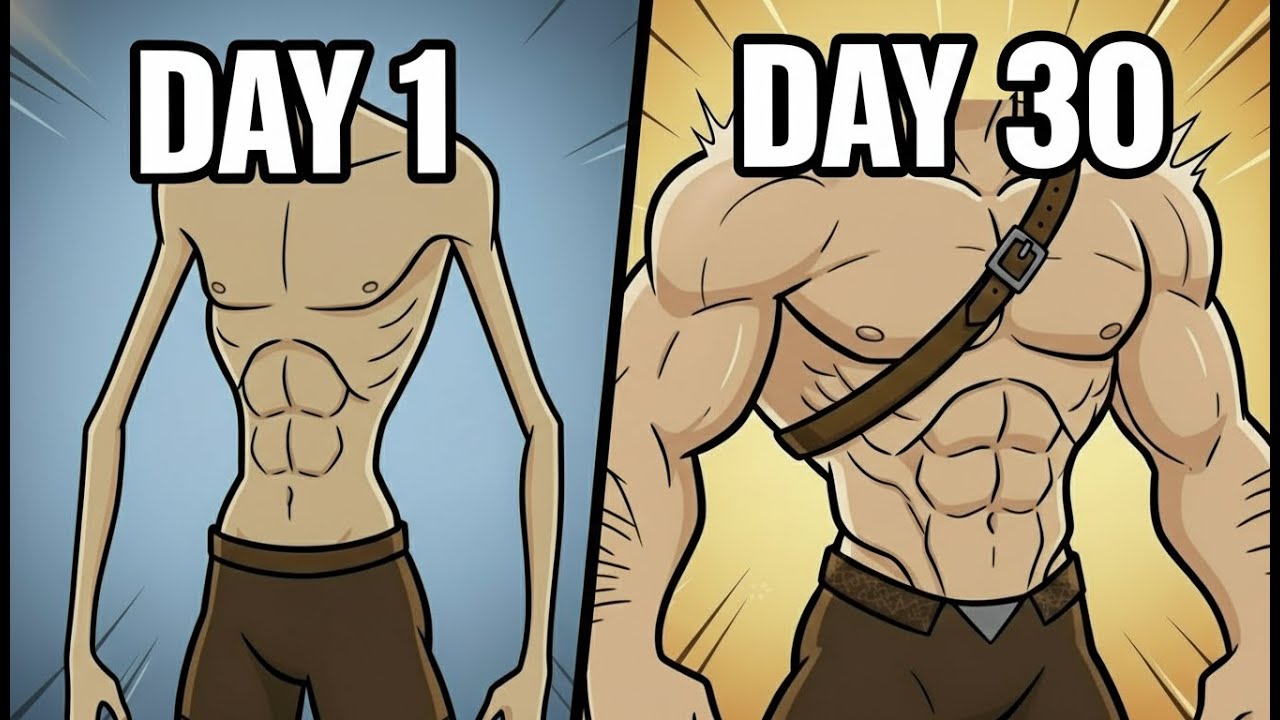 Build Muscle with ONLY 4 Exercises (Full Body Routine)