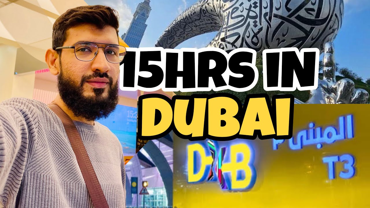 How to Leave Dubai Airport on a 16hrs Long Layover | Exit DXB & Explore Dubai