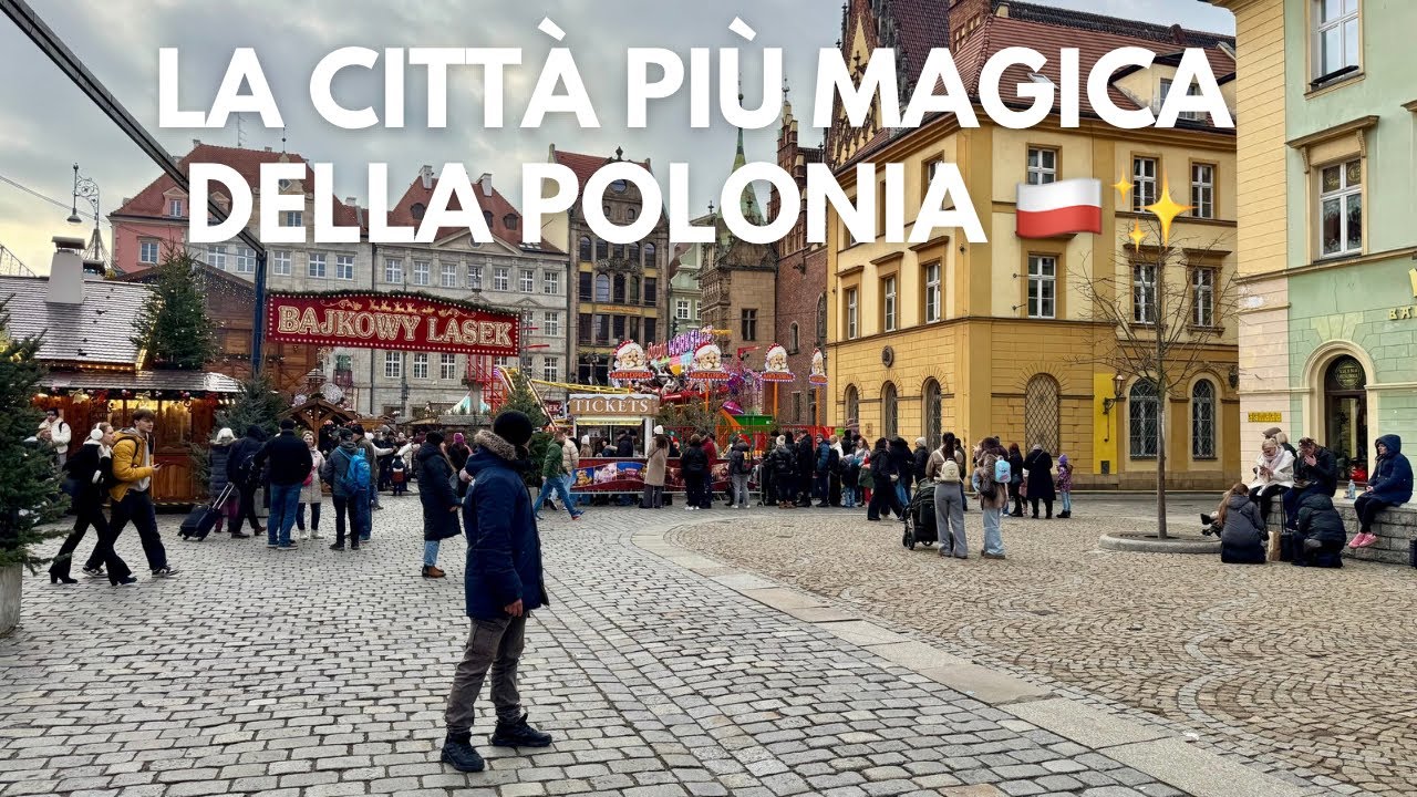 BRESLAVIA a NATALE: COSA VEDERE nella città PIÙ MAGICA della POLONIA 🇵🇱✨ #breslavia #natale #polonia