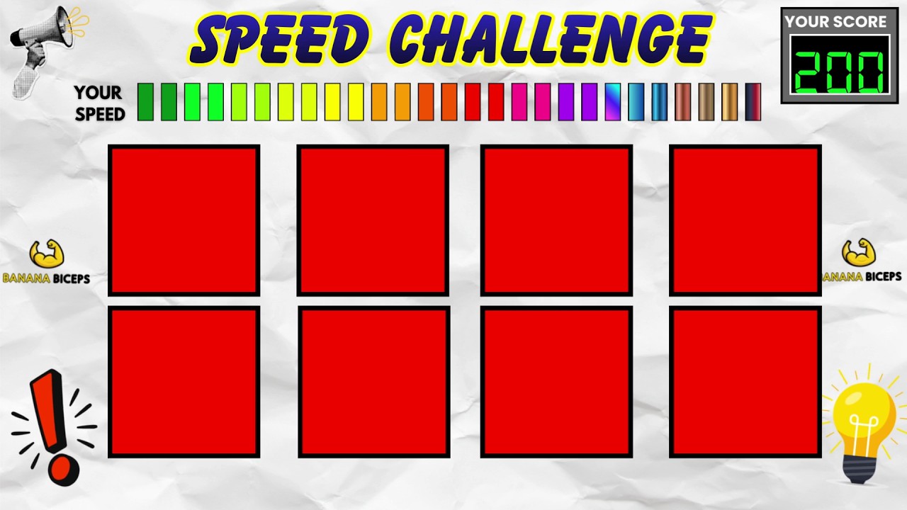 Say the Word on Beat CHALLENGE  | EASY TO INSANE | SPEED CHALLENGE |  COLORS