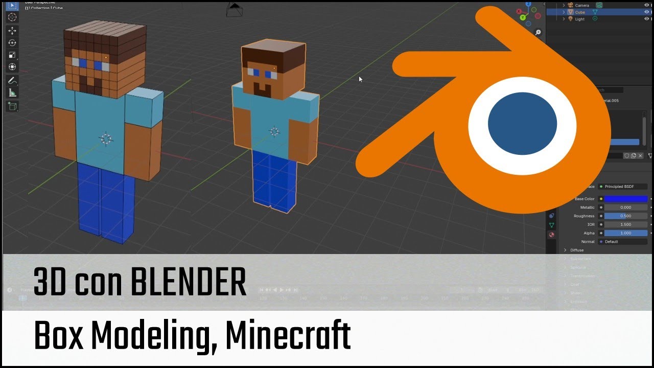 Box Modeling Minecraft