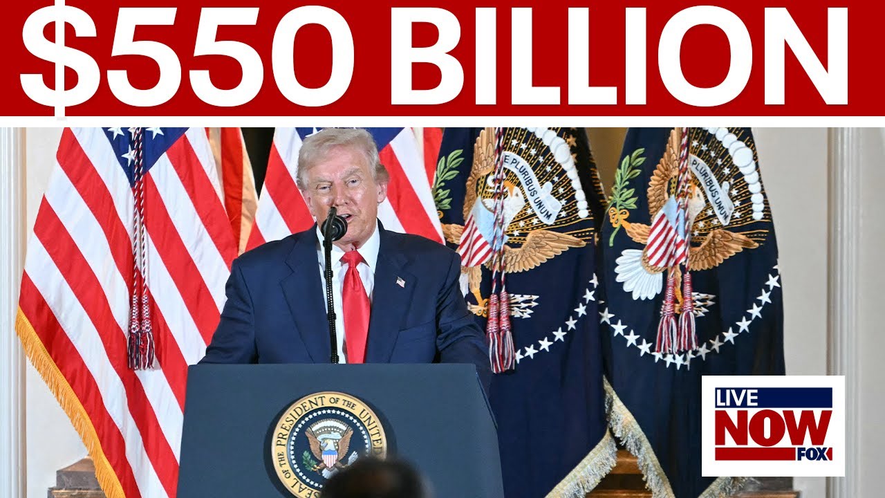 Trump speaks to business leaders in Tokyo after $550 billion investment